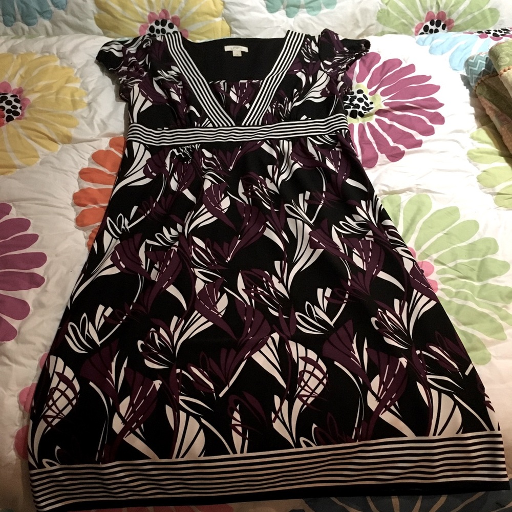 Ann Taylor Loft floral dress- Size 8